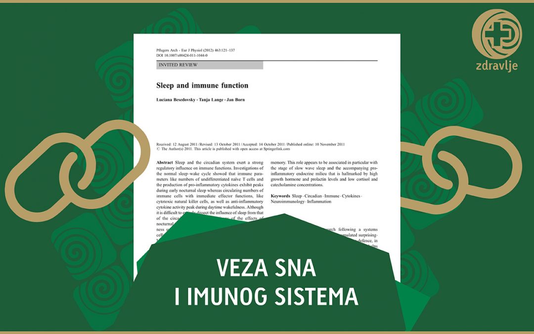VEZA SNA I IMUNOG SISTEMA