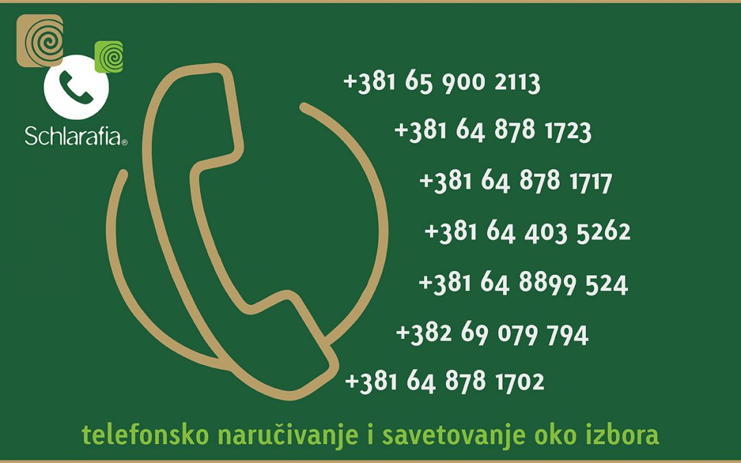 TELEFONSKO NARUČIVANJE I SAVETOVANJE OKO IZBORA